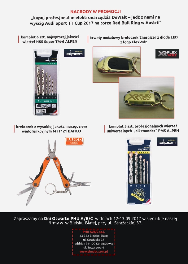 Dewalt - promocja 