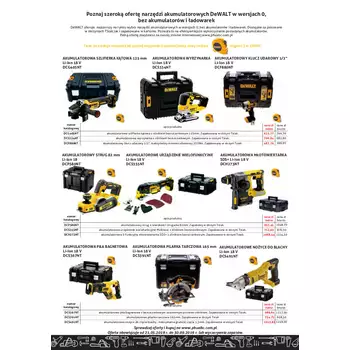 OFERTA WIOSNA-LATO 2019 Dewalt