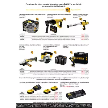 OFERTA WIOSNA-LATO 2019 Dewalt