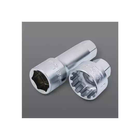 Zestaw nasadek SPLINE, 6-kątnych i E-Torx z grzechotką na 6-kąt 3/4", bitami imbus i Torx z otworem, 1/4" i 5/16", 53 szt. BAHCO [S530T]
