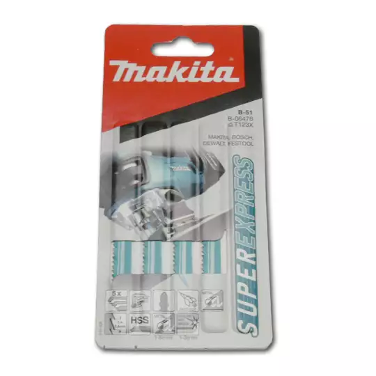 brzeszczoty do wyrzynarek do cięcia metalu 5 szt. [B-06476]