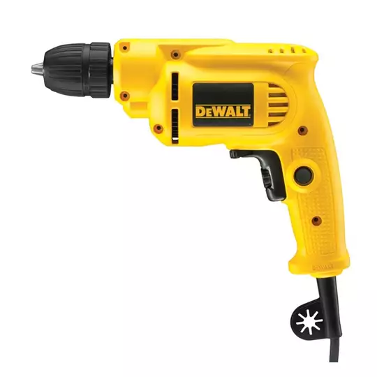 elektryczna jednobiegowa wiertarka bez udaru 550W DeWalt [DWD014S]