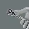 klucz grzechotka 1/4", 72 zęby, 141mm, Zyklop Metal 8004 A Wera [05004004001]