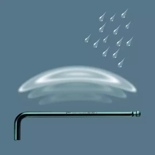 klucz trzpieniowy, metryczny wydłużony z kulką HEX-Plus, IMBUS 12mm WERA [05027111001]