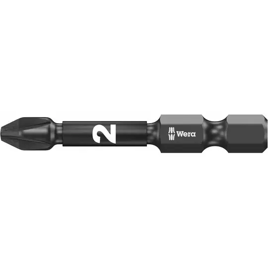 końcówka udarowa Impaktor 1/4" do śrub z gniazdem Pozidriv, rozmiar PZ2/50mm, Wera [05057661001]