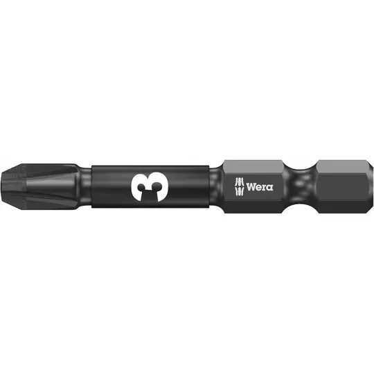 końcówka udarowa Impaktor 1/4" do śrub z gniazdem Pozidriv, rozmiar PZ3/50mm, Wera [05057662001]