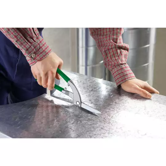 nożyce ręczne, lewe do blachy [D118-300L]