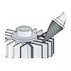 pilnik obrotowy TiN, stożkowy, SKM [7837061121]