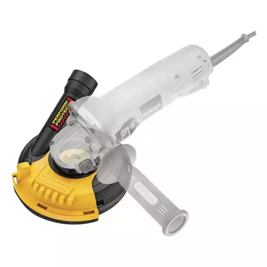 zestaw odsysający do szlifierek kątowych 115mm i 125mm [DWE46150]