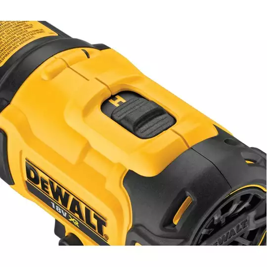 akumulatorowa, dwuzakresowa opalarka z końcówkami, 18V Li-Ion, DeWalt [DCE530N-XJ]
