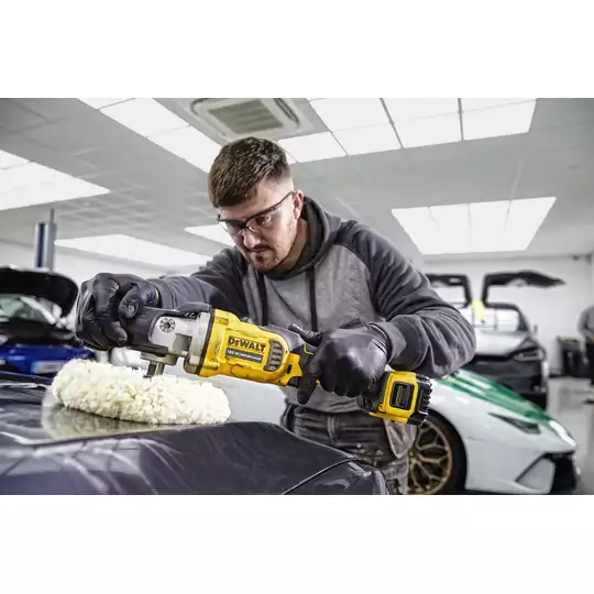 akumulatorowa polerka rotacyjna 180mm, 18V XR DeWALT [DCM849N]