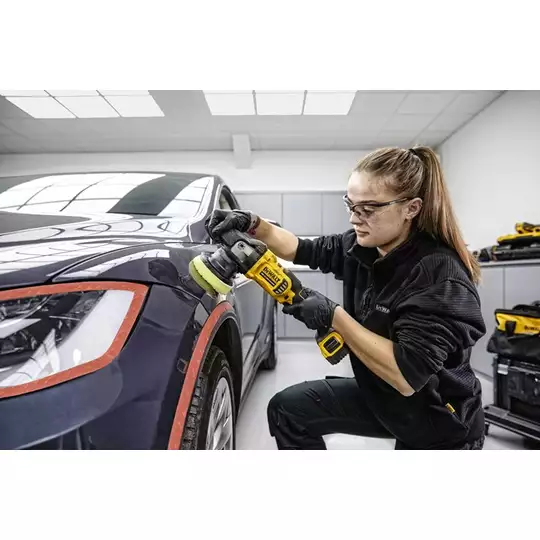 akumulatorowa polerka rotacyjno-mimośrodowa 125mm, 18V XR DeWALT [DCM848N]