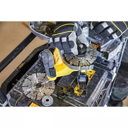 bruzdownica do betonu 125mm, 54V Li-lon 2x6,0Ah XR FLEXVOLT DeWalt [DCG200T2]