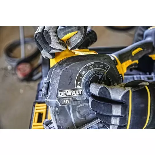 bruzdownica do betonu 125mm, 54V Li-lon 2x6,0Ah XR FLEXVOLT DeWalt [DCG200T2]