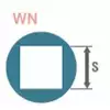 kwadrat WN wewnętrzny