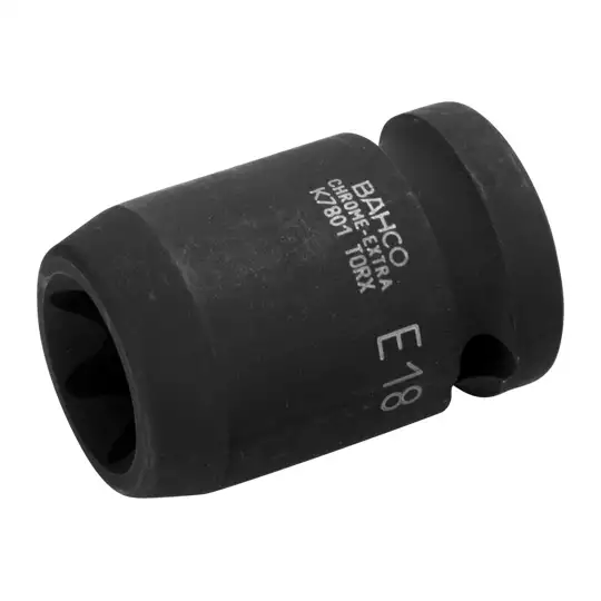 nasadka udarowa na kwadrat 1/2", mocowanie TORX wewnętrzny E20, Bahco [K7801TORX-E20]