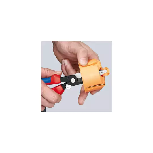 szczypce 6-cio funkcyjne dla elektroinstalatorów z blokadą Knipex [13 91 200]