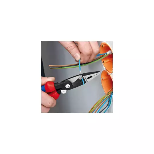 szczypce 6-cio funkcyjne dla elektroinstalatorów z blokadą Knipex [13 91 200]