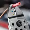 szczypce do zagniatania, zakres 0,5-6mm², Knipex [97 21 215]