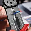 szczypce do zagniatania, zakres 0,5-6mm², Knipex [97 21 215]