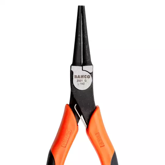 szczypce okrągłe 140mm, rękojeść wielokomponentowa, Bahco [2521 G-140]
