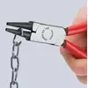 szczypce okrągłe 160mm, rękojeść z tworzywa sztucznego, Knipex [22 01 160]