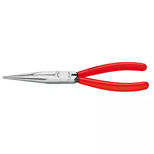 szczypce półokrągłe bardzo długie 200mm, rękojeść z tworzywa, Knipex [38 11 200]