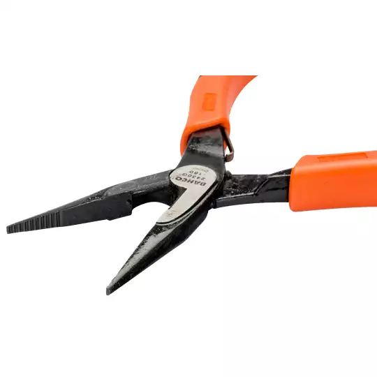 szczypce półokrągłe wydłużone 140mm, rękojeść wielokomponentowa, Bahco [2430 G-140]