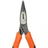 szczypce półokrągłe wydłużone 140mm, rękojeść wielokomponentowa, Bahco [2430 G-140]