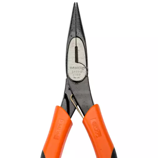 szczypce półokrągłe wydłużone 140mm, rękojeść wielokomponentowa, Bahco [2430 G-140]
