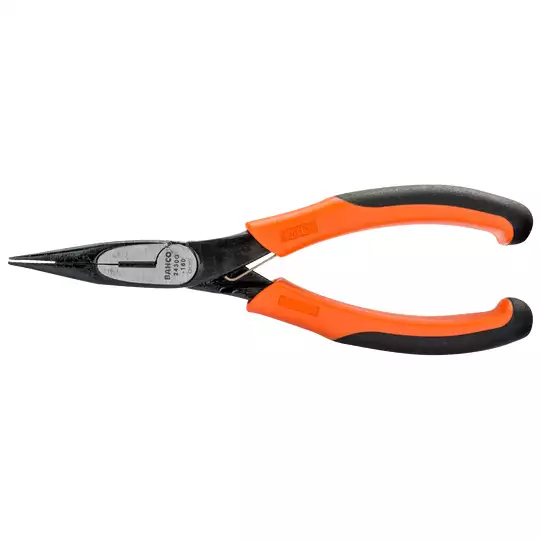 szczypce półokrągłe wydłużone 140mm, rękojeść wielokomponentowa, Bahco [2430 G-140]