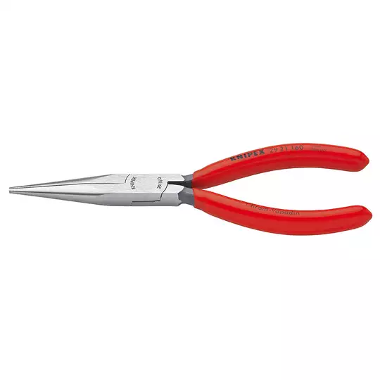 szczypce półokrągłe wydłużone 140mm, rękojeść z tworzywa, Knipex [29 21 160]
