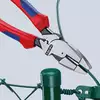szczypce uniwersalne, kombinerki typ amerykański, "Lineman's" 240mm Knipex [09 11 240]