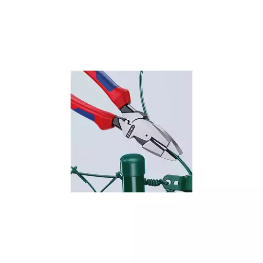 szczypce uniwersalne, kombinerki typ amerykański, "Lineman's" 240mm Knipex [09 11 240]