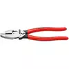 szczypce uniwersalne, kombinerki typ amerykański, "Lineman's" 240mm Knipex [09 11 240]