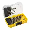 zestaw 19 szt. wierteł do metalu, HSS-G BLACK &amp; GOLD, SMALL TOUGH CASE+, DeWALT [DT70728]