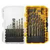 zestaw 23 szt. wierteł do metalu, HSS-G BLACK &amp; GOLD, SMALL TOUGH CASE+, DeWALT [DT70729]