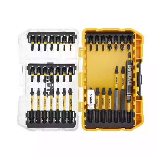 zestaw 37 szt. końcówek udarowych 1/4" IMPACT TORSION EXTREME, DeWALT [DT70732T]