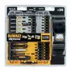 zestaw 37 szt. końcówek udarowych 1/4" IMPACT TORSION EXTREME + okulary, DeWALT [DT70733T]