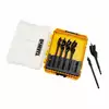 zestaw 6 szt. wierteł do drewna, Medium Tough Case, DeWALT [DT90238]
