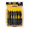 zestaw 6 szt. wierteł do drewna, Medium Tough Case, DeWALT [DT90238]