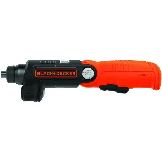 zestaw wkrętak akumulatorowy z mocowaniem 1/4" + 20 bitów, 3,6V Li-Ion 1x1,5Ah Black+Decker [BDCSFL20AT-QW]