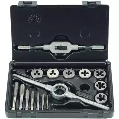 16 sztukowy zestaw gwintowinków, narzynek ALPEN [708000161]