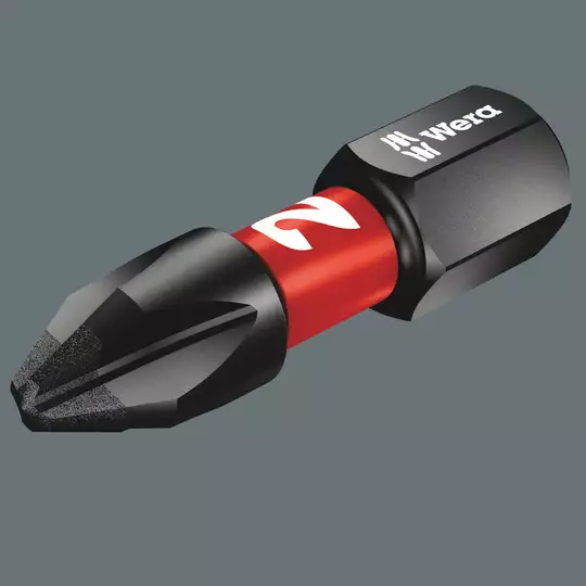 końcówka udarowa Impaktor 1/4" do śrub z gniazdem Philips, rozmiar PH2/25mm, Wera  [05057616001]