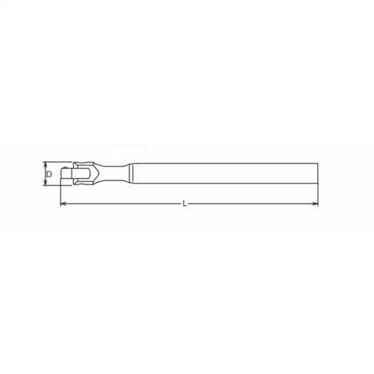 pokrętło uchylne 3/4", 600mm, Koken [6768-600]