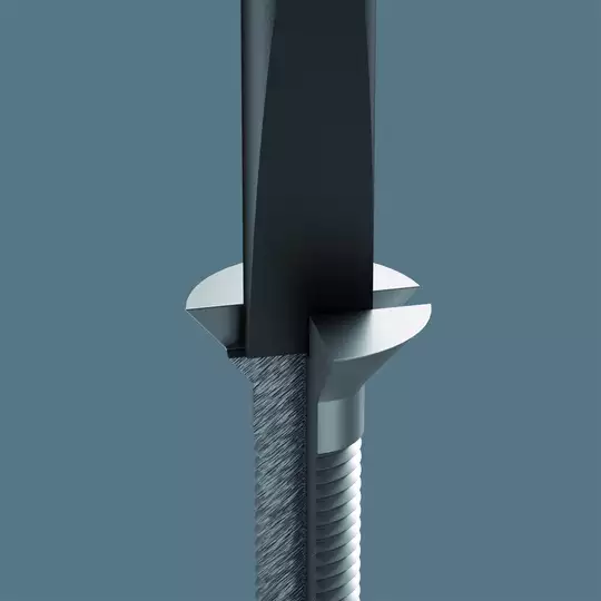 wkrętak płaski precyzyjny 0,30x1,8x60, Kraftform Micro Wera [05118004001]