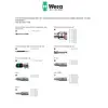 zestaw 29szt. kluczy nasadowych 3/8" 8-19mm i bitów 1/4" Zyklop Metal Wera [05004048001]