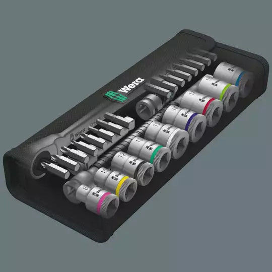 zestaw nasadek 3/8" M8 do M19 [05004048001]