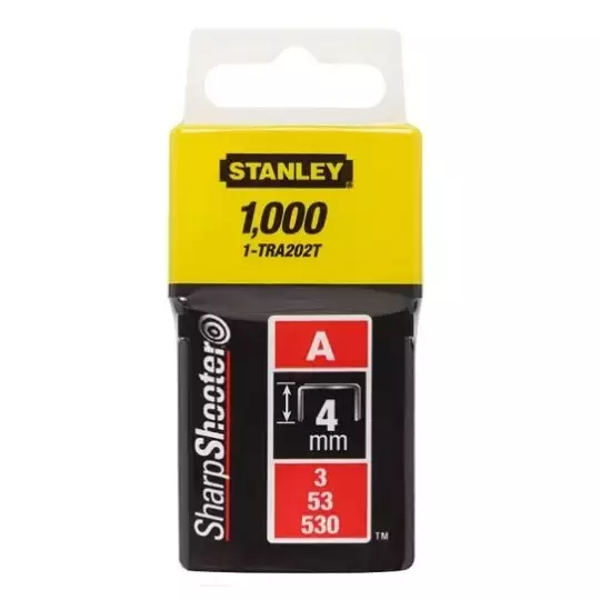 zszywka stalowa A 4mm Stanley [1-TRA202T]