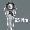 Klucz Zyklop Mini 3 z grzechotką i zabierakiem na kwadrat 1/4”, 60 zębów, 87mm, 8008 A Wera [05003793001]